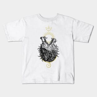 Fenrir's Brood: Gold Version 01 Kids T-Shirt